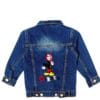 Fashion Mickey Girls Denim Jacket - Mid Blue 1