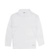 Premium High Neck Shirt - White