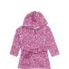 Sunflowers Bloom Fleece Coat - Pink
