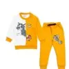 Tom & Jerry Hide & Seek Fleece Tracksuit – Sky & White