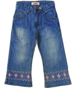 Gepmatrical Design Flapper Denim Pant – Mid Blue