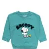 Cute Baby Snoopy Light Fleece Sweatshirt - Light Green