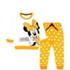 Mininie Mouse Polka Dots Tracksuit - White & Mustard