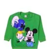 Notty Mickey & Duck Fleece Sweatshirt - Green