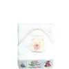 Cuddly Bear Babies Bath Towel - White