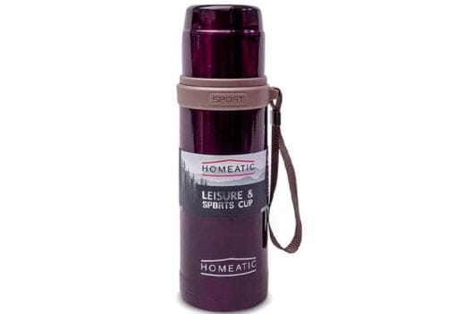 Steel Hot & Cool Water Bottle, Cherry, 600ml KD-596-600