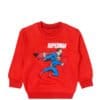 Superman Punch Fleece Sweatshirt - Orange