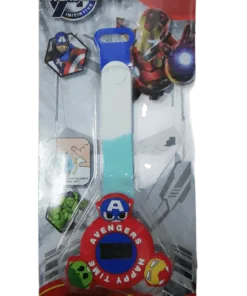 Avengers Happy Time Digital Watch - Red Dial