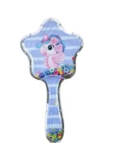Cute Fish Star Shape HairBbrush for Babies- Light Purple