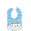 Kitty Like Baby Thin Plastic Imported Baby Bib - Sky Blue