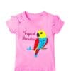 Tropical Paradise Sequence Tee Shirt - Pink