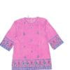 Florals Motifs Cotton Kurti - Oink