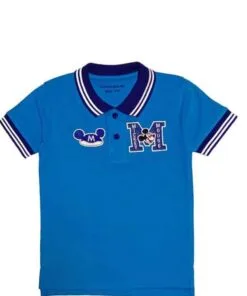 M For Mickey Polo Shirt - Blue