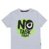 No Task Today Tee Shirt - Gray