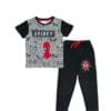Spidey Tee & Trouser - Gray & Black