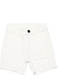 Summer Multi Pockets Barmuda Denim Shorts – Off White