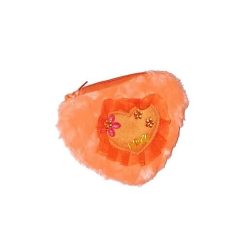 Love Flowers Mini Purse For baby Girl - Orange 1