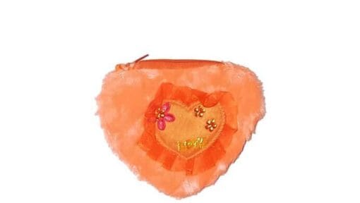 Love Flowers Mini Purse For baby Girl - Orange