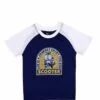 Scooter Ride Tee Shirt - Navy Blue