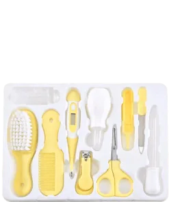 10PCS Packing Baby Care kit Gift Pack - Yellow
