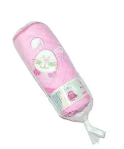 Baby Bunny Gift Pack Hooded Towel - Baby Pink