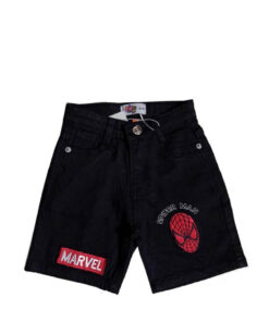 Boys Trendy Denim Shorts - Black