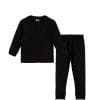 Kids Rib Inner Suit - Black