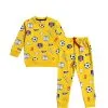Varsity Football Team Fleece Tracksuit - Yellow