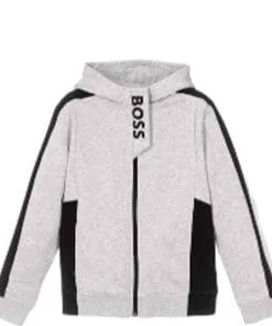 BS Stylish Fleece Hood - Gray