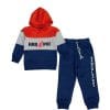 Kangroo Sport Penal Hoodie Tracksuit - Red & Blue