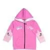 MEOW Kitty Zipper Hood - Pink