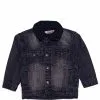 Premium Wool Denim Jacket - Charcoal