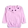 Stylish Elastic Hem Fleece Sweatshirt - Soft Purple