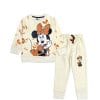 Cute Minnie Smiling Fleece Tracksuit - Skin