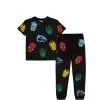 Super Team Power Tee & Trouser - Black