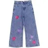 Dancing Heart Flare DEnim Pant - Ice Blue