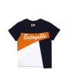 Enjoyable Cross Penal Tee Shirt - Black