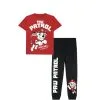 Forever Fun Paw Petrol Tee & Trouser - Red & Black