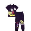 Happy Mickey Friends Tee & Trouser - Violet