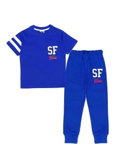 SF Athletic Tee & Trouser - Royal Blue