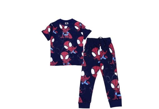 Spidy Party Tee & Trouser - Navy Blue