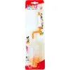 2-in-1-Baby-Milk-Bottle-&-Nipple-Brushes---Multipurpose-Bottle-Cleaning-Brush-Orange