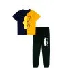 Bear-Hide-&-Seek-Penal-Tee-&-Trouser--Mustard-&-Black