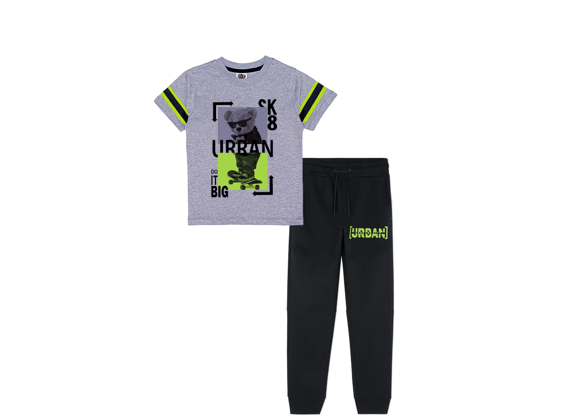 Do-it-Big-Tee-&-Trouser---Hedar-Gray-&-Black