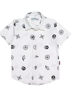 KC-Captain-America-Badge-Casual-Shirt-White