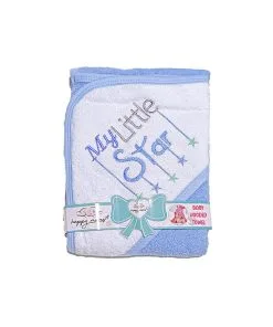 My-Little-Star-Superior-Quality-Baby-Hooded-Towel-Baby-Blue