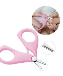 Newborn-Baby-Safety-Nail-Clippers-Baby-Pink - Copy