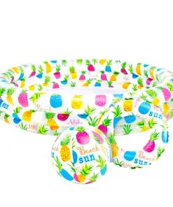 Pinapple-Pool-52-in-x-11-in-With-Ball-And-Tube