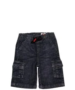 Smart-Style-Cross-Pocket-Barmuba-Denim-Short--Charcoal