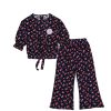 Summer-Cool-Flowers-Cotton-Top-&-Flapper-Trouser-Trouser